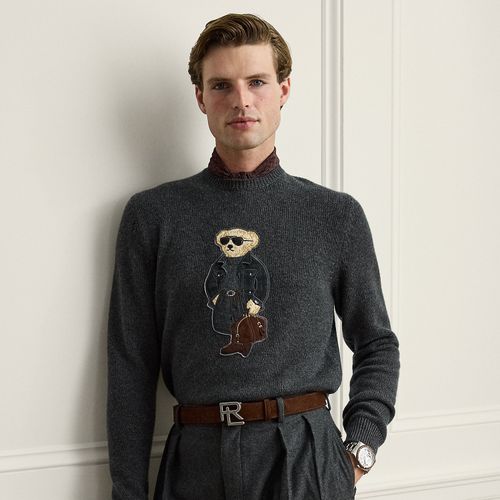 Pull Polo Bear en cachemire - Purple Label - Modalova