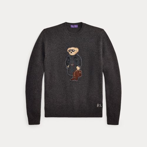 Pull Polo Bear en cachemire - Purple Label - Modalova