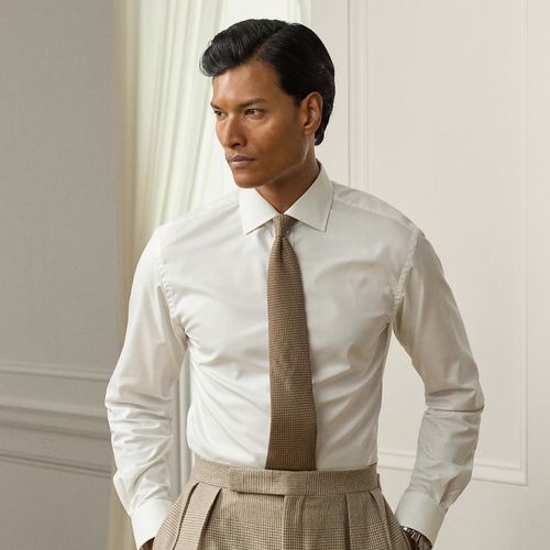 Chemise en sergé infroissable - Purple Label - Modalova