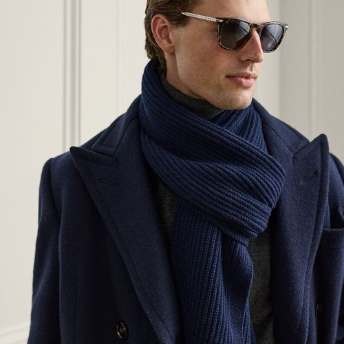 Écharpe texturée en cachemire - Purple Label - Modalova