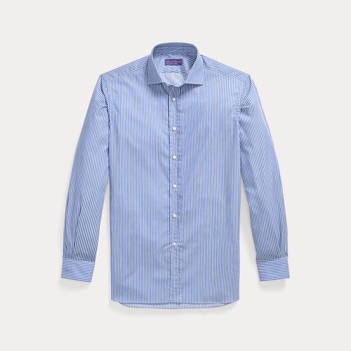 Chemise rayée faite main en sergé - Purple Label - Modalova