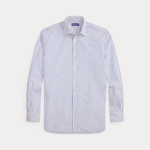 Chemise en popeline milleraies - Purple Label - Modalova