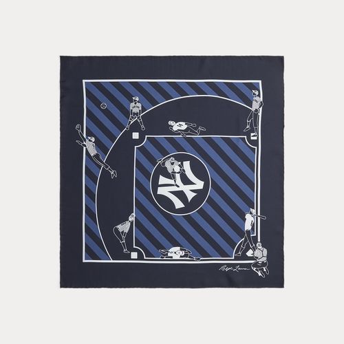 Carré en soie Ralph Lauren Lauren Yankees - Purple Label - Modalova