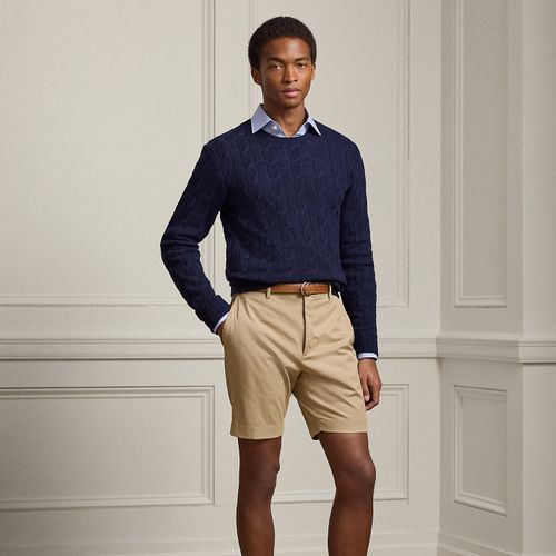 Short fait main en chino stretch - Purple Label - Modalova