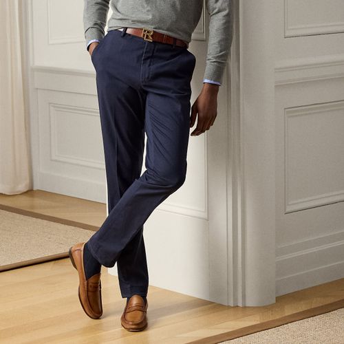 Pantalon chino stretch fait main - Purple Label - Modalova