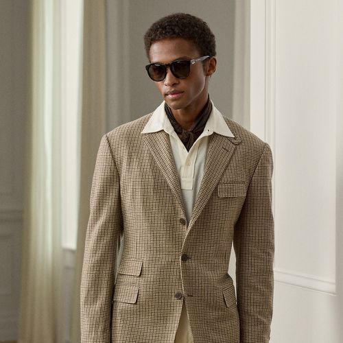 Blazer Kent fait main laine et cachemire - Purple Label - Modalova