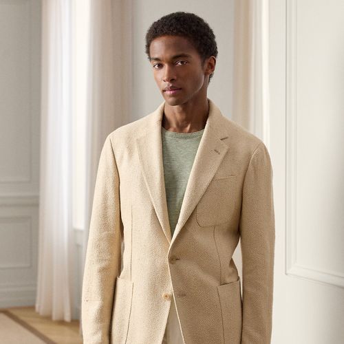Veste Hadley faite main à chevrons - Purple Label - Modalova