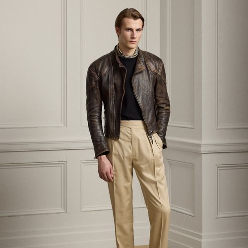 Pantalon habillé fait main en soie - Purple Label - Modalova
