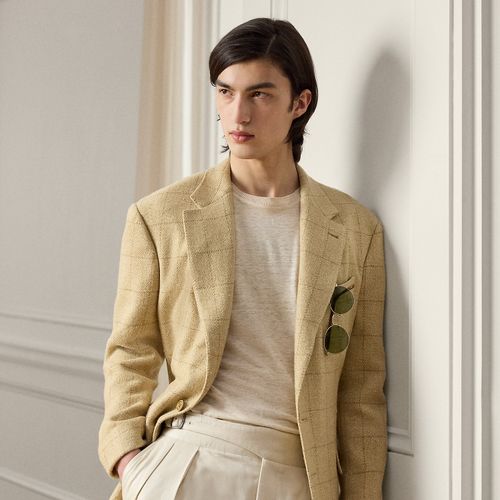 Veste Kent faite main cachemire mélangé - Purple Label - Modalova