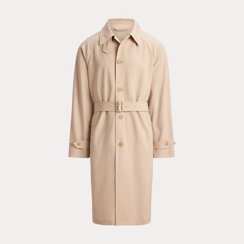 Trench balmacaan fait main en laine - Purple Label - Modalova