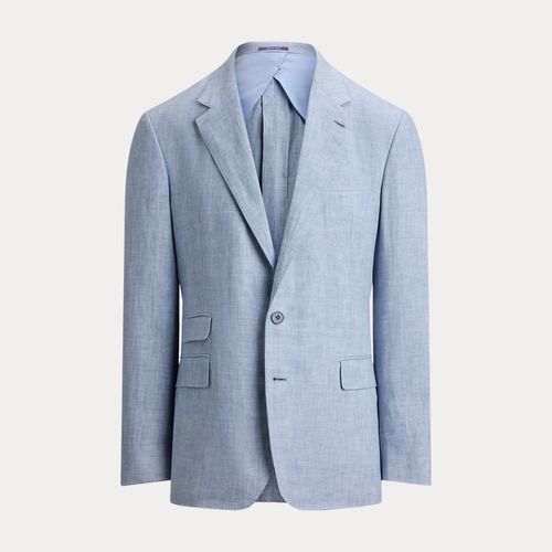 Veste Glenn faite main en chambray - Purple Label - Modalova