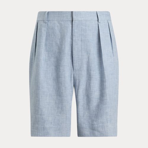 Short Glenn fait main en chambray - Purple Label - Modalova