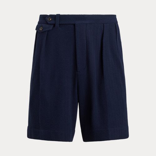 Short fait main en tissu à chevrons - Purple Label - Modalova