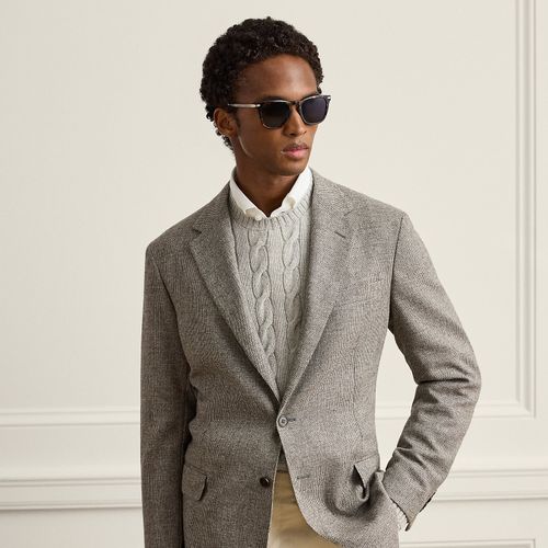 Veste Hadley faite main à rayures fines - Purple Label - Modalova