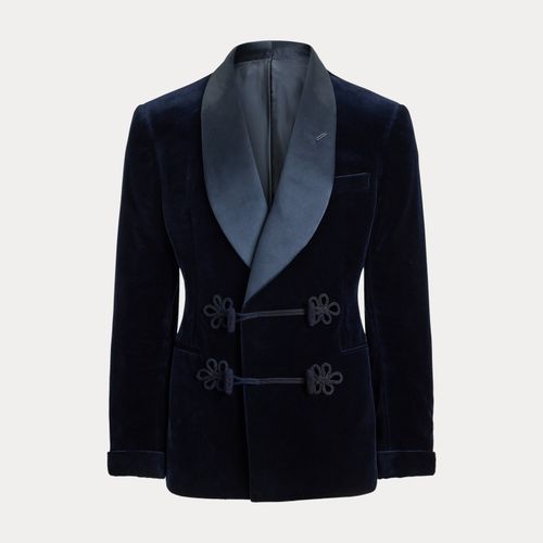 Veste de smoking faite main en velours - Purple Label - Modalova