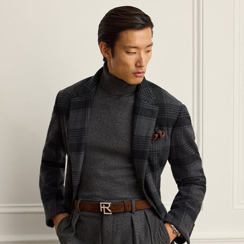 Veste Glenn faite main en cachemire - Purple Label - Modalova