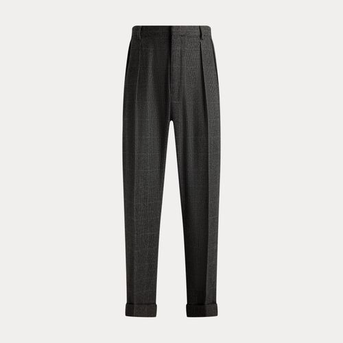 Pantalon Glenn pied-de-poule fait main - Purple Label - Modalova