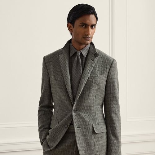 Veste faite main Kent pied-de-poule - Purple Label - Modalova