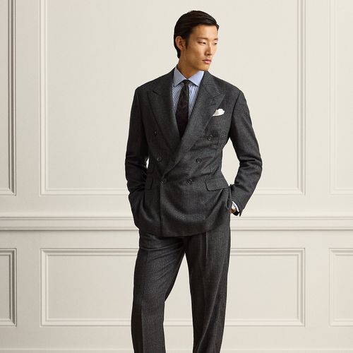 Costume Glenn prince-de-galles cachemire - Purple Label - Modalova