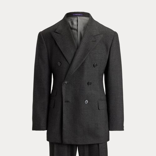 Costume Glenn prince-de-galles cachemire - Purple Label - Modalova