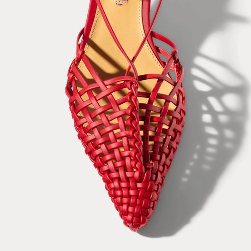 Escarpins Antonella agneau tissé 3,5 cm - Collection - Modalova