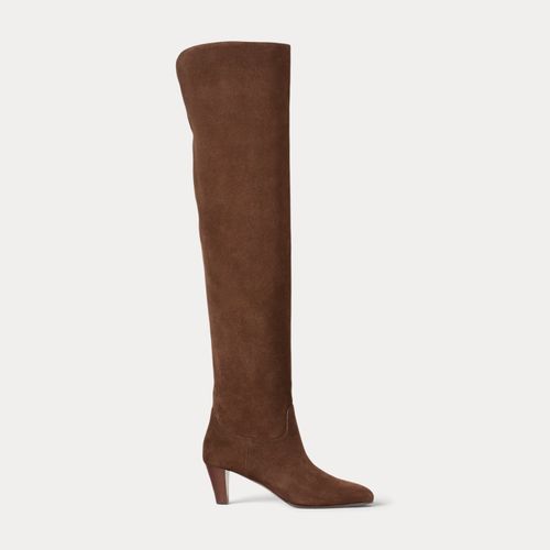 Bottes Harlee en vachette velours 5,5 cm - Collection - Modalova