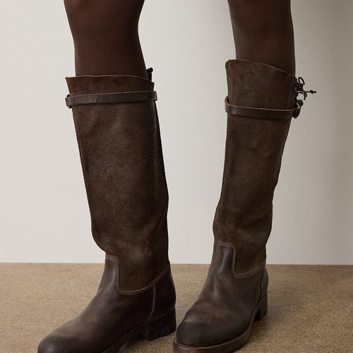 Bottes ingénieur Ward en vachette - Collection - Modalova
