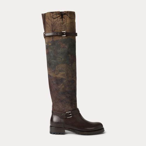 Bottes Waylon pittoresques daim vachette - Collection - Modalova