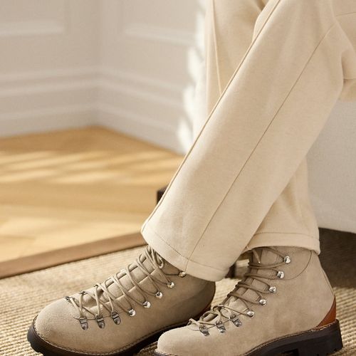 Bottes Darrow en daim de vachette - Purple Label - Modalova