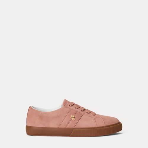 Baskets Janson II en daim et cuir nappa - Lauren - Modalova