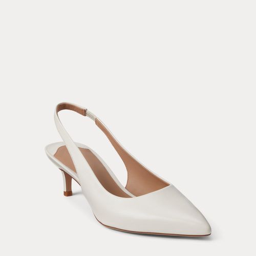 Escarpins Lolah II à bride en cuir nappa - Lauren - Modalova