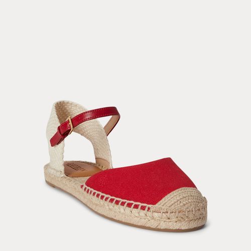 Espadrille plate Robby en toile - Lauren - Modalova
