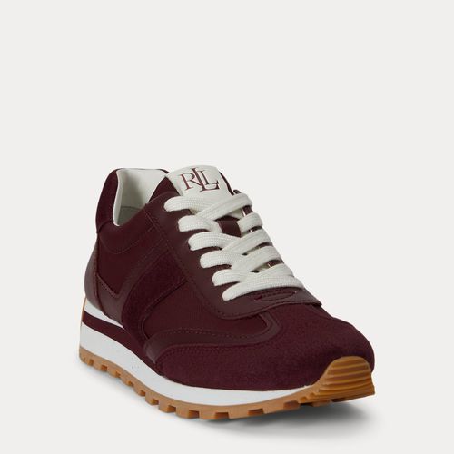 Baskets Dani color-block en cuir - Lauren - Modalova