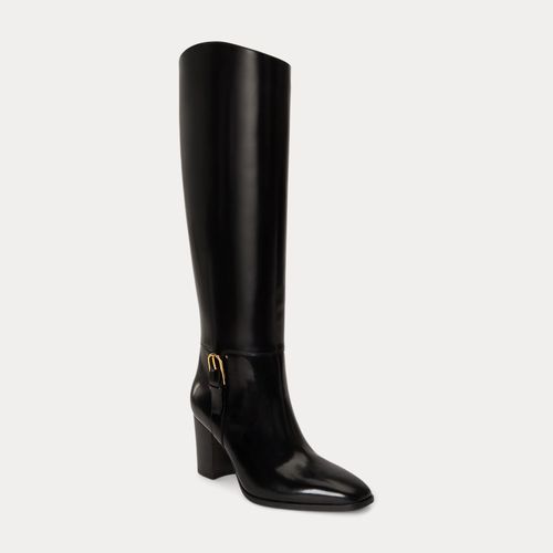 Bottes hautes à talon Raelynn cuir verni - Lauren - Modalova