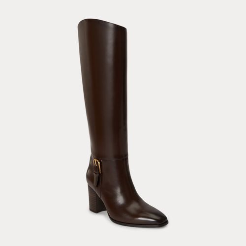 Bottes hautes à talon Raelynn cuir verni - Lauren - Modalova