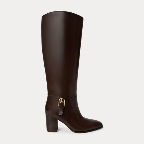 Bottes hautes à talon Raelynn cuir verni - Lauren - Modalova