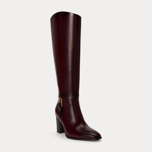 Bottes hautes à talon Raelynn cuir verni - Lauren - Modalova