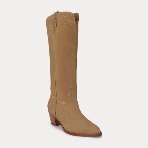 Bottes hautes Harpher en daim - Lauren - Modalova