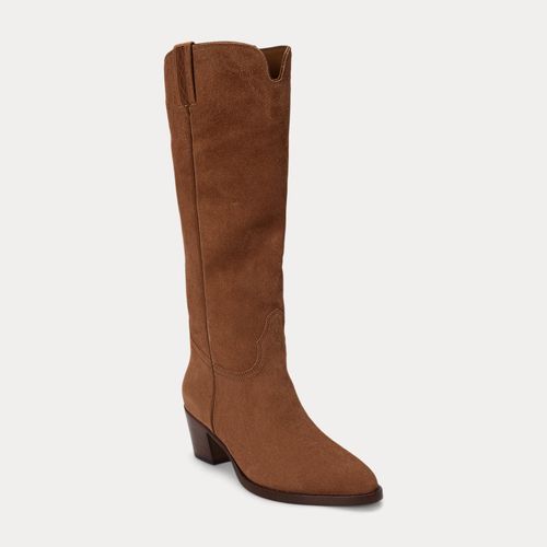 Bottes hautes Harpher en daim - Lauren - Modalova
