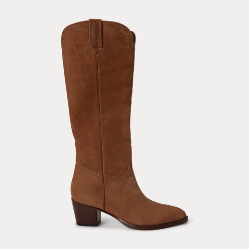 Bottes hautes Harpher en daim - Lauren - Modalova