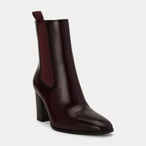 Bottines Raelynn en cuir verni - Lauren - Modalova