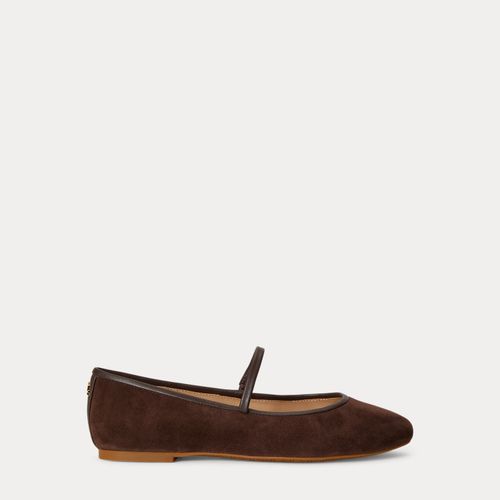 Ballerines babies Jayna daim cuir nappa - Lauren - Modalova
