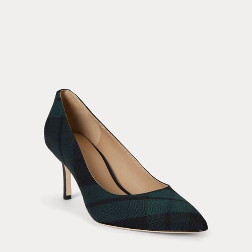 Escarpins Lanette Black Watch en sergé - Lauren - Modalova