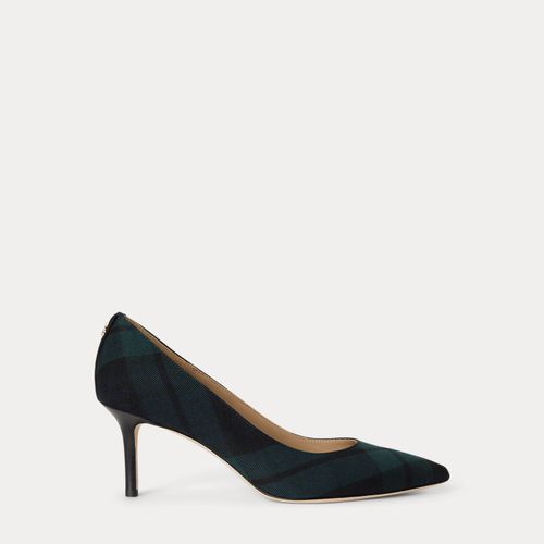 Escarpins Lanette Black Watch en sergé - Lauren - Modalova