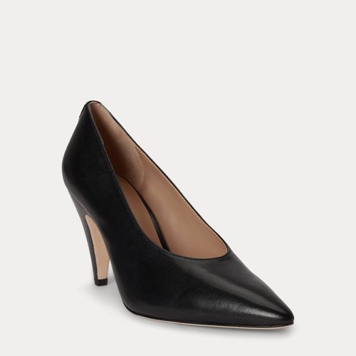 Escarpins Gracy en cuir de chèvre verni - Lauren - Modalova