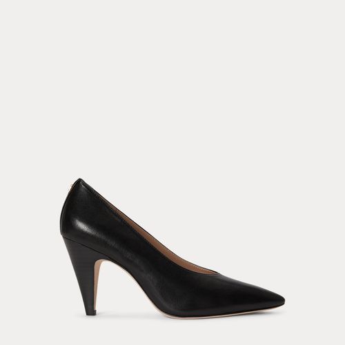 Escarpins Gracy en cuir de chèvre verni - Lauren - Modalova