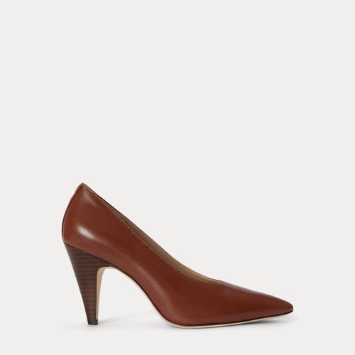 Escarpins Gracy en cuir de chèvre verni - Lauren - Modalova