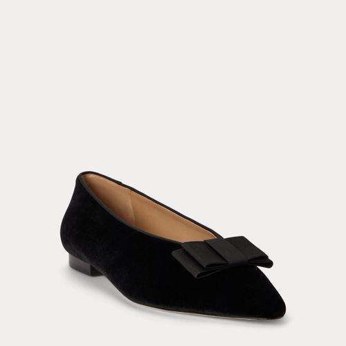 Ballerines Audri en velours à nœud - Lauren - Modalova