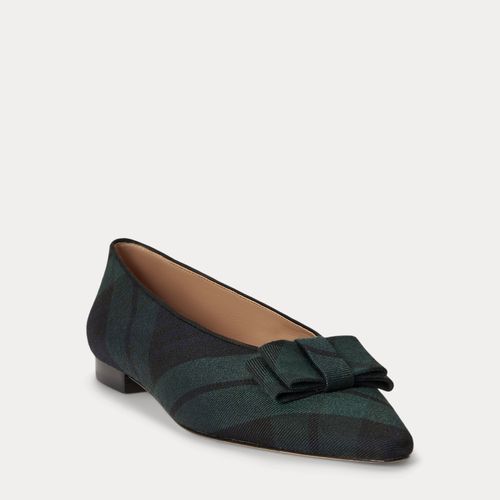 Ballerines Audri Black Watch à nœud - Lauren - Modalova