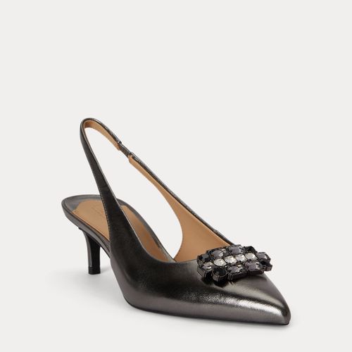 Escarpins Lolah bride arrière cuir nappa - Lauren - Modalova